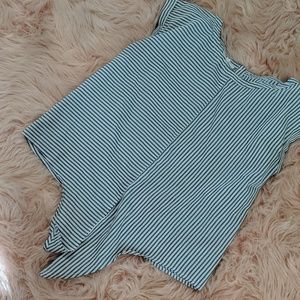 Maurice's tie front shirt